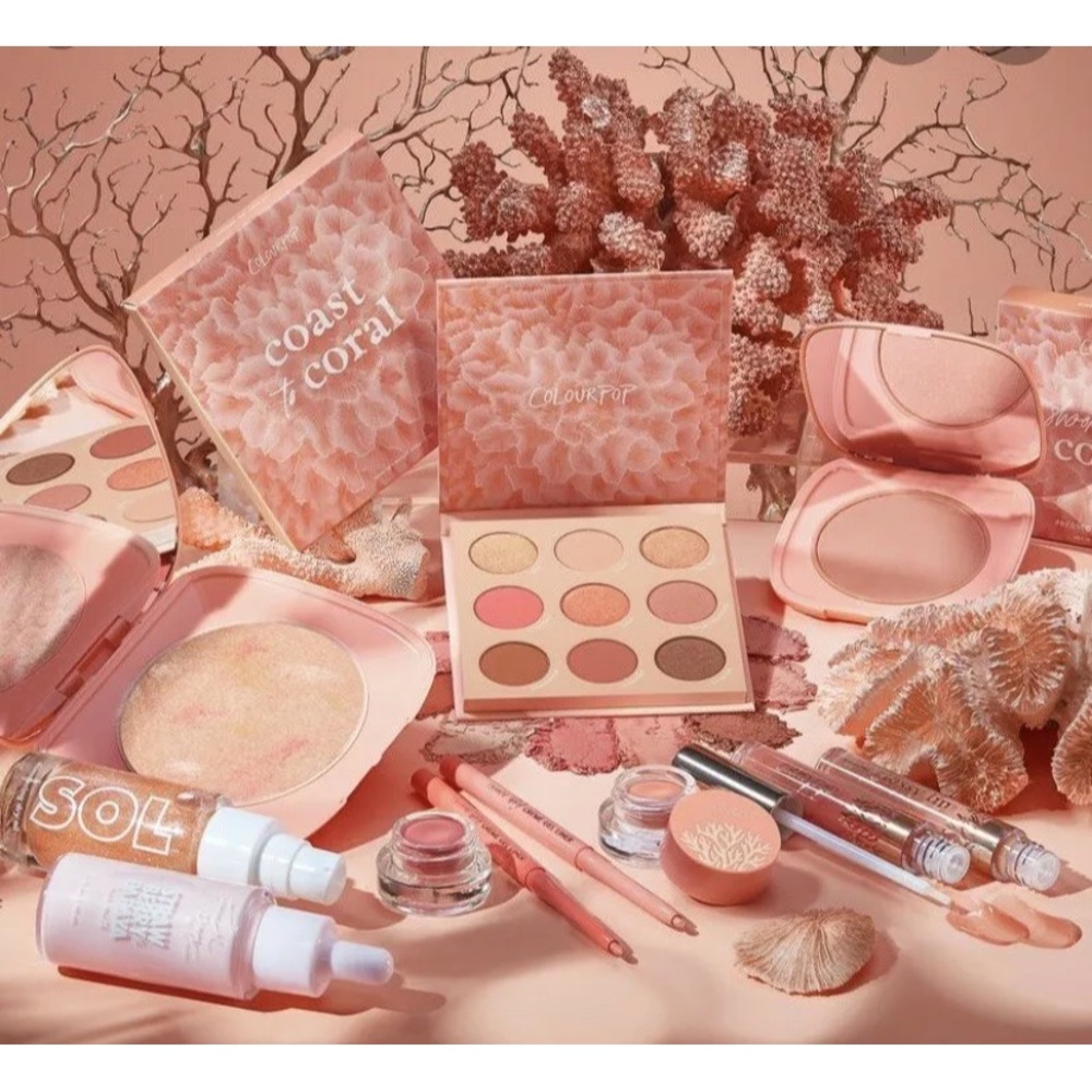 Coast to coral Colourpop collection